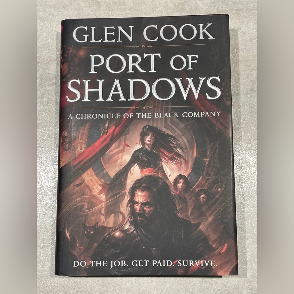 Glen Cook - Port of Shadows Black Company HC book 1st Edition 1st printing